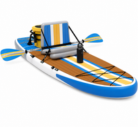 Premium Hybrid SUP & Kayak System with Removable Aero Seat and Carbon Paddle
