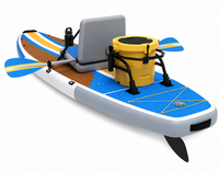 Premium Hybrid SUP & Kayak System with Removable Aero Seat and Carbon Paddle