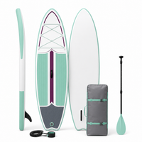Lightweight Inflatable Paddleboard System with Magnetic Accessory Docking