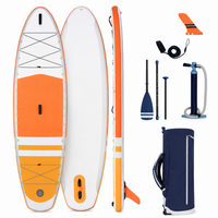 Iconic Ultra-Light Inflatable Paddleboard System with Full-Length Comfort Deck