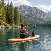 Iconic Ultra-Light Inflatable Paddleboard System with Full-Length Comfort Deck