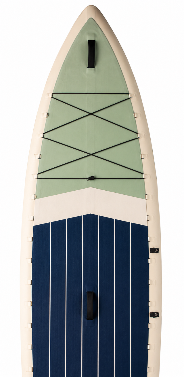 Ultra-Light Inflatable Hybrid Kayak & Paddleboard System with Welded Seams