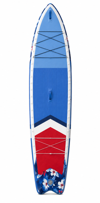 Island Vibe Inflatable Hybrid Kayak & Paddleboard System with Welded Seams