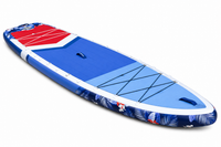 Island Vibe Inflatable Hybrid Kayak & Paddleboard System with Welded Seams