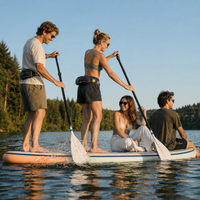 Multi-Person Inflatable Family & Team SUP System – Heavy-Duty Double Layer Edition