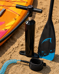 Ultra-Compact Travel Inflatable Paddleboard System – Double Stringer Beginner Edition