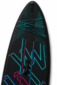 Teal Topographic Ultra-Light Touring Inflatable Paddleboard – Carbon Paddle Performance Edition