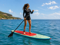 Premium Deep Emerald 10'6" Ultra-Stable Inflatable Paddleboard – Triple-Layer Military PVC Cruise Edition