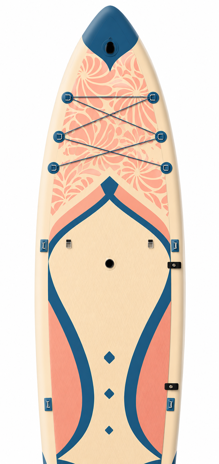 Premium Mystic Emerald 11'6" Hybrid Inflatable Paddleboard & Kayak – Ultra-Wide Multi-Rider Cruiser with 5-Fin Tracking Alignment