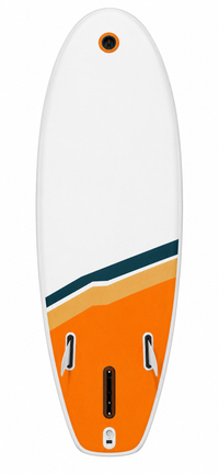 Premium 5'7" Inflatable SUP & Wing Foil Board – Carbon Track Plate Fusion Structure with High-Pressure 26 PSI Rigid Core