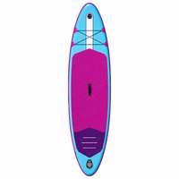 Premium 10'8" Vibrant All-Round Inflatable SUP – 84cm Extra-Wide Yoga & Cruise Board with Action Camera Mount, 3 Slide-In Fins & Family Swim Pack