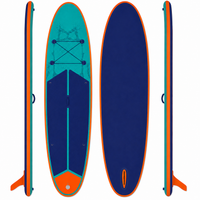 Premium 10'6" Lightweight Low-Profile Inflatable SUP – 12cm Anti-Wind Double-Layer Fusion Board with Carbon-Nylon Paddle & Wheeled Travel Backpack