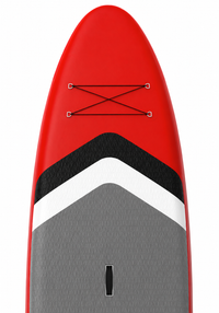 Premium 10'8" All-Around Inflatable SUP – 31" Wide Double-Layer Rapid Core Drop-Stitch Board with Heavy-Duty EVA Footpad, High-Pressure 20 PSI Construction & Aluminum Paddle Pack