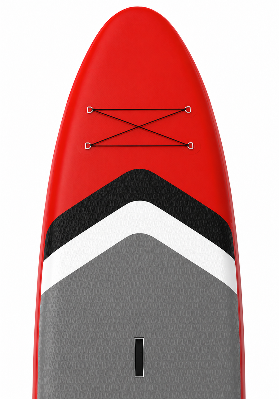 Premium 10'8" All-Around Inflatable SUP – 31" Wide Double-Layer Rapid Core Drop-Stitch Board with Heavy-Duty EVA Footpad, High-Pressure 20 PSI Construction & Aluminum Paddle Pack