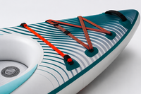Premium 11'2" Expedition Double-Chamber Inflatable SUP-Kayak Hybrid