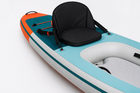 Premium 11'2" Expedition Double-Chamber Inflatable SUP-Kayak Hybrid