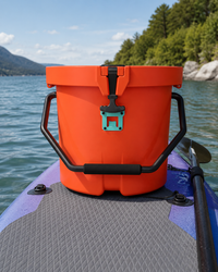 Premium 5-Gallon Heavy-Duty Utility Cooler & Stand-Up SUP Seat Cube