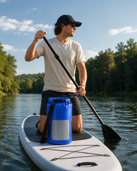 Premium 30L Heavy-Duty SUP Dry Bag with Clear View Window