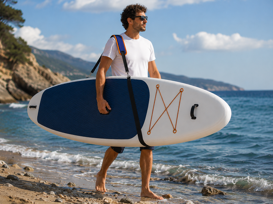 Premium Adjustable SUP Carry Strap & Wall Storage Sling System